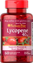 รูปภาพของ Puritan s Pride Lycopene 40mg 60Softgels